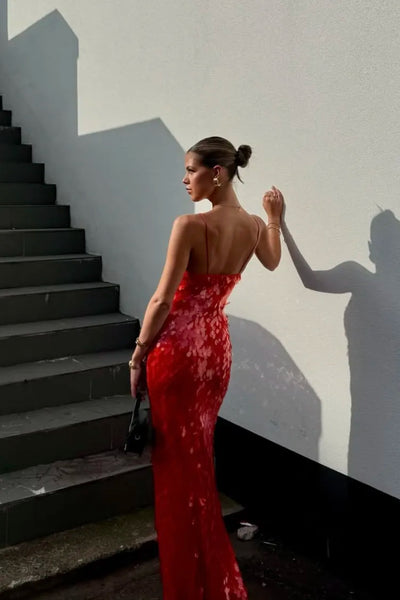 Sequin Maxi Long Dress