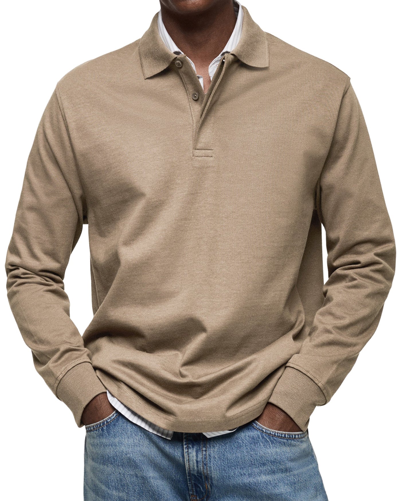 Wesley™ | Casual Long Sleeve Polo Shirt