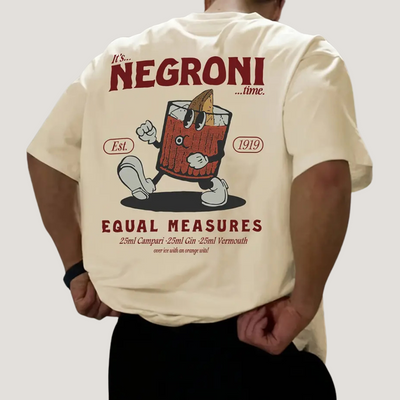 Romaric – Oversized Retro Negroni T-Shirt