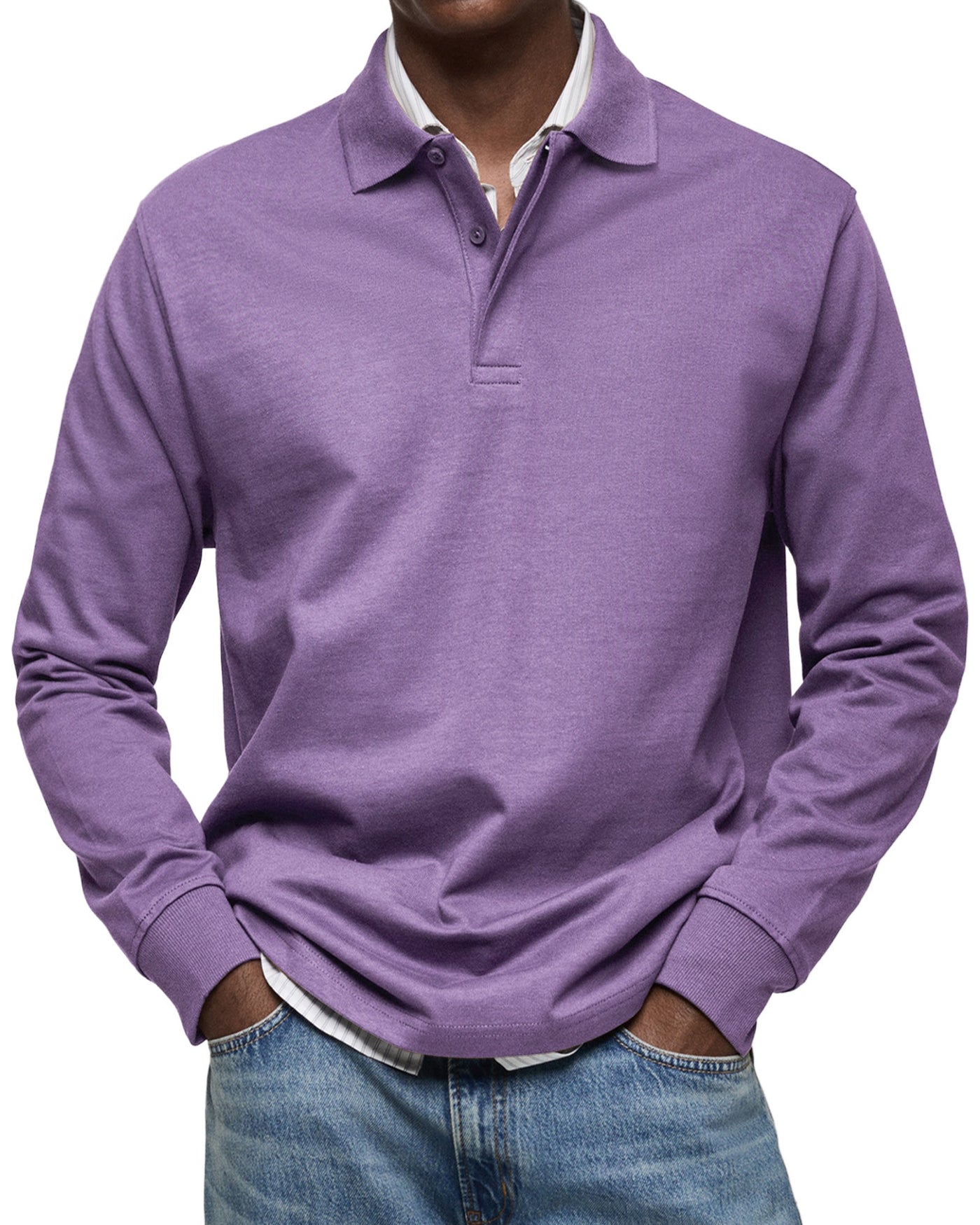 Wesley™ | Casual Long Sleeve Polo Shirt