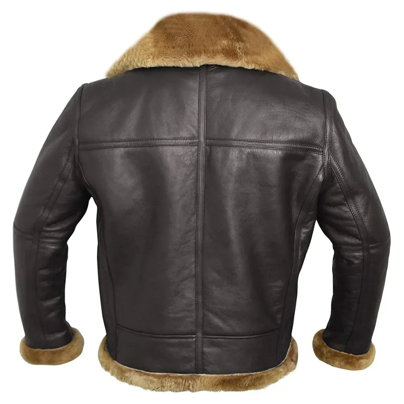 Fernando™ | Premium Shearling Leather Aviator Coat