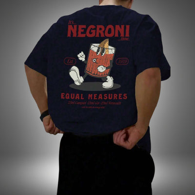 Romaric – Oversized Retro Negroni T-Shirt