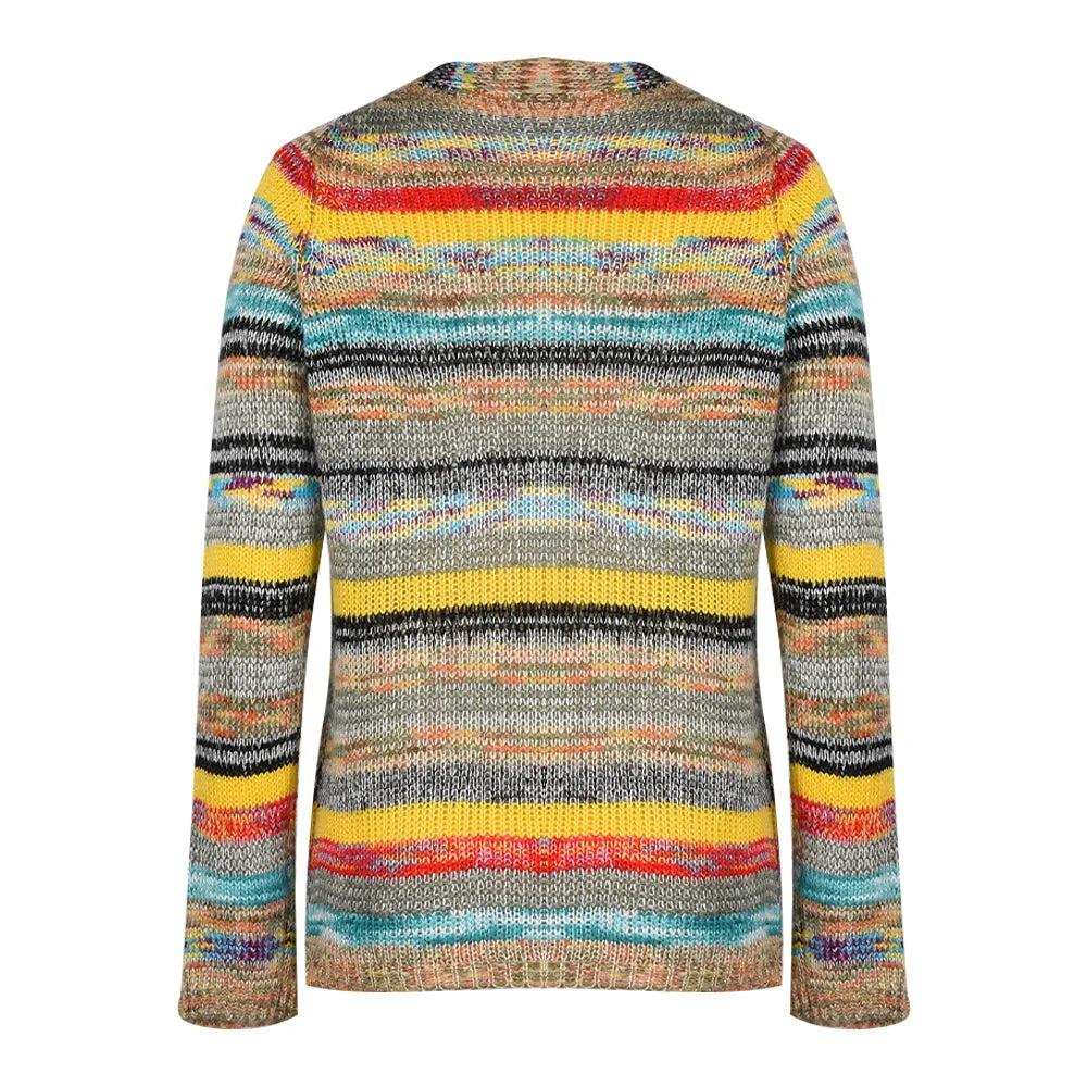 Clemency | Multicoloured Knitted Cardigan